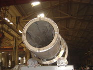 Soda Rotary Barrel Hot Air Dryer Machine Nantural Gas / Coal Heating Method